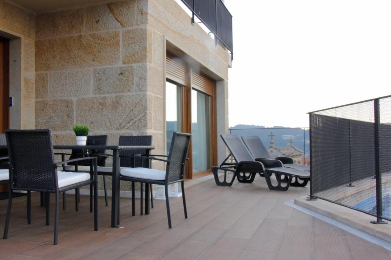 Mirador Ria De Aldan Apartamentos Exterior foto
