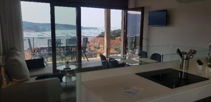 Mirador Ria De Aldan Apartamentos Exterior foto